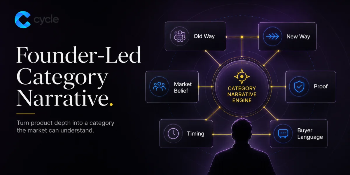 Founder-Led Category Narrative: How to Make the Market Understand You