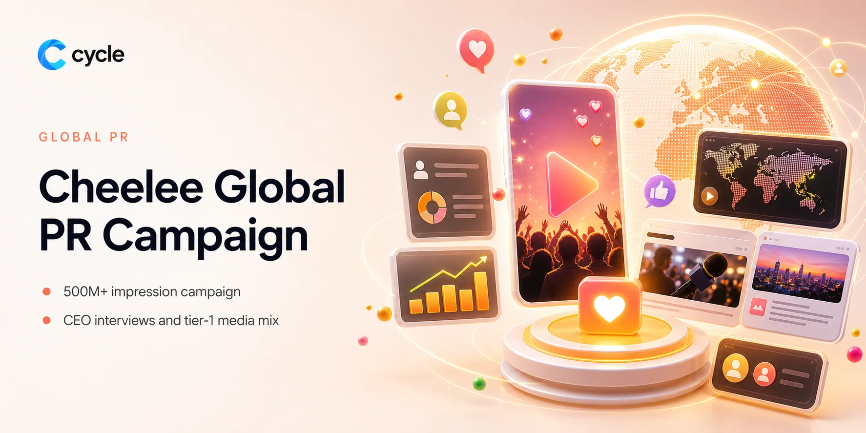 Cheelee Global PR Proof case cover by CYCLE