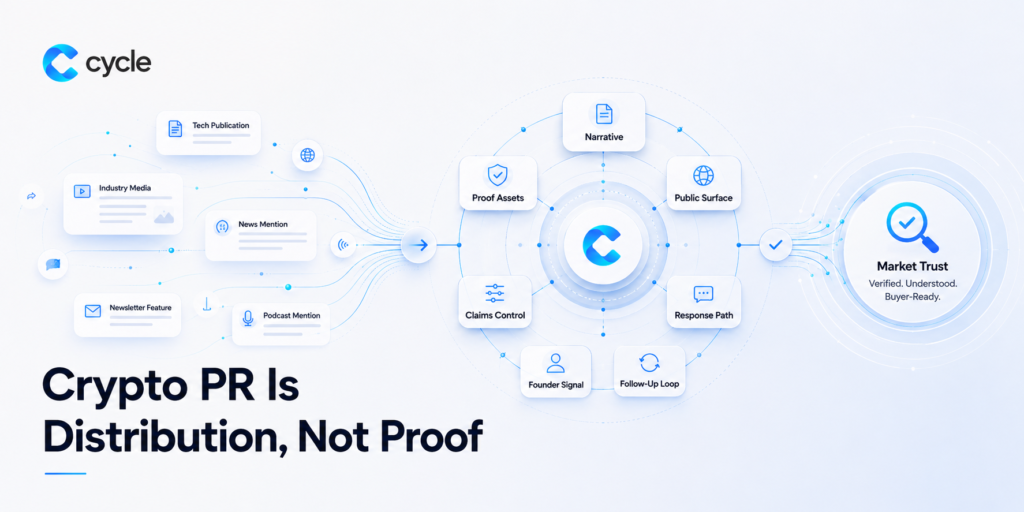 Crypto PR Is Distribution, Not Proof