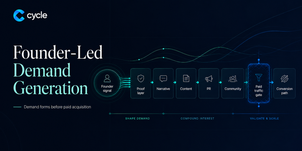 Founder-Led Demand Generation: What to Do Before Paid Acquisition