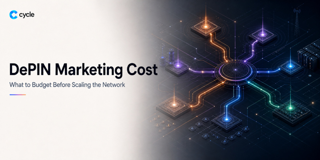 DePIN Marketing Cost: What to Budget Before Scaling the Network